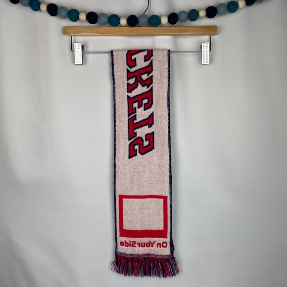 Columbus Blue Jackets CBJ Hockey Nationwide Scarf Blue Red - Picture 7 of 11